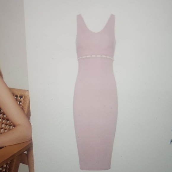 NAADAM Pink Midi Dress - Picture 3 of 7